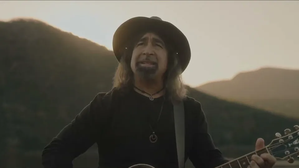 Still from the “Wool Over Your Eyes” music video by Kenny Dubman